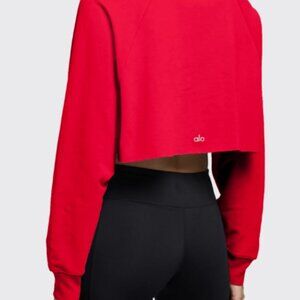 Alo Yoga Double Take Cropped Pullover